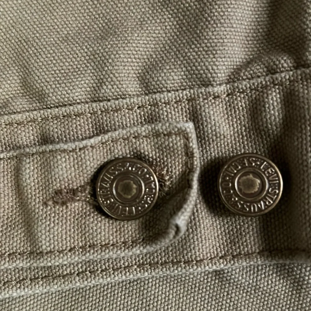 Levi's Men's Beige Denim Jacket - Picture 3 of 4